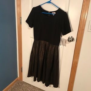 Lularoe Shimmery Amelia Dress -Size Large